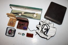 A ladies 9ct gold cased Accurist wristwatch, another ladies wristwatch a Gucci wristwatch lacking