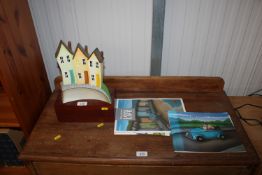 Paul Horton, 'Home and hearts' painted resin sculp