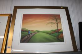 Paul Horton, pencil signed limited edition giclee