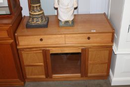 A Nathan style storage unit fitted two drawers