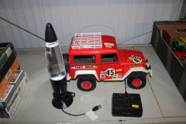A Joustra remote control truck sold a seen, togeth