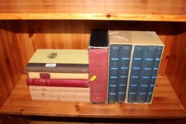 A quantity of Folio Society books