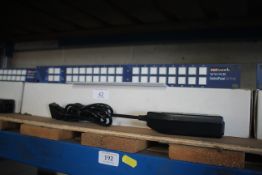 Network Viknix 32-PROS single bus control panel (with original box & instruction manual).