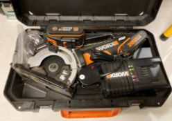 Worx 20v WX525 Worxsaw with laser guide,