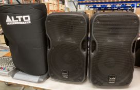 Pair of Alesis Alpha12 Speakers,