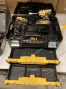 DeWalt Impact Driver complete with battery and charger and DeWalt T-Stack tool storage case with