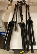 3 x Prosound Telescopic Microphone Stands (N02)
