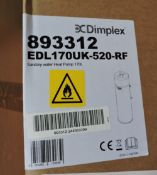 Dimplex EDL 170UK-520RF hot water heat pump cylinder, 170 litre capacity,