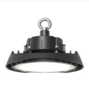 5 x 4Lite/Ansell LED UFO HIGHBAY 100W 15000LM BK 110D 840 400K IP65 IK06 MWS (NEW/BOXED)
