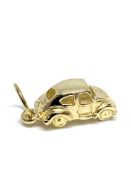 9ct gold VW beetle charm/pendant, total weight 2.