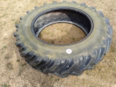 16 - 9 R38 Tractor Tyre (Part worn, rear)