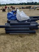 Qty Plastic Pipe & 2 Bags Fittings