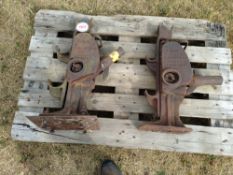 2 no. 5 Tonne Cable Drum Jacks