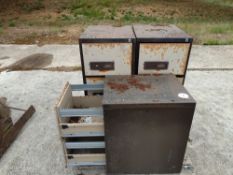 3 No Filing cabinets