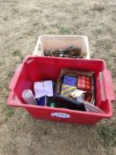 Box of Misc Bearings