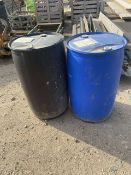 Plastic 45 Gallon Drums