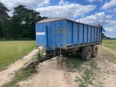 Merrick Loggin 2Tonne Grain Trailer c/w Westfield Drill Filler / Feed Auger