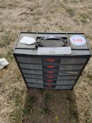 Set of Small Plastic Drawers