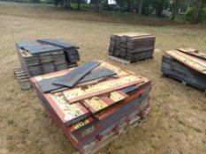 4no Pallet Fibre Board Electric Cable Markers