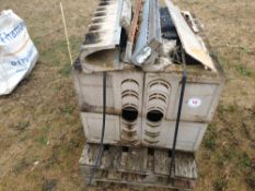 Pallet Kerb Drains as lotted