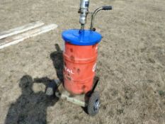 Air Greaser on Trolley Extension