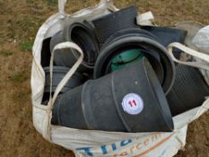 Bag plastic joiners and straigth sections