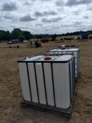 Pair of I.B.C Containers