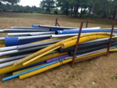 Various Plastic Pipe as lotted