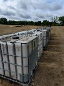 7 x Plastic IBCs