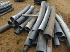 Small Stillage slightly bent plastic pipe