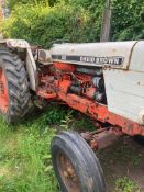 David Brown 1210 2wd tractor, reg JSO 413N no log book, first registered 1975.