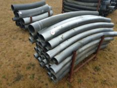 Small Stillage slightly bent plastic pipe
