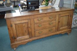 Victorian Oak Sideboard