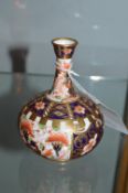 Small Royal Crown Derby Chinese Style Vase