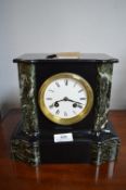 Victorian Slate Mantel Clock