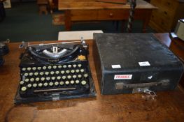 Imperial Portable Typewriter with Case