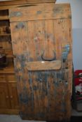 Victorian Stripped Pine Stable Door Panel 6’4” high x 3ft wide