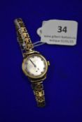 Excalibur Lady’s 9ct Gold Wristwatch with Gold Strap ~17g total (in working condition)