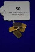 Pair of 9ct Gold Cufflinks ~3.5g total
