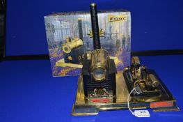 Wilesco Live Steam Engine with Packaging