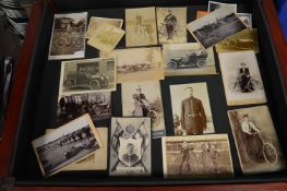 Victorian Photographs Featuring Cars, Cycling, Military, etc.