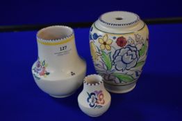 Three Poole Pots