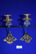 Pair of EPNS Candlesticks