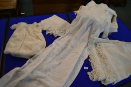 Vintage Linens, Christening Robes, etc.
