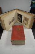 Who’s Who 1943 and a Leather Bound Photograph Album