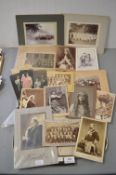 Victorian Photographs and Postcards Including Signed Music Hall Ladies, etc.