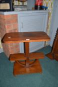 1930 Art Deco Wooden Shelf Stand