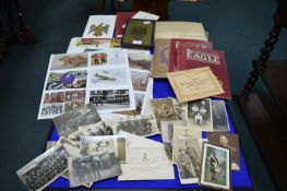 Military Postcards, Photographs, Cuttings Book, etc. Including Some Relating to the Royal Dragoons