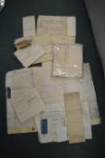 Hull Legal Documents Relating to Properties in Scale Lane, Hull etc.