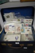 Case Containing 1960’s and 70’s First Day Covers